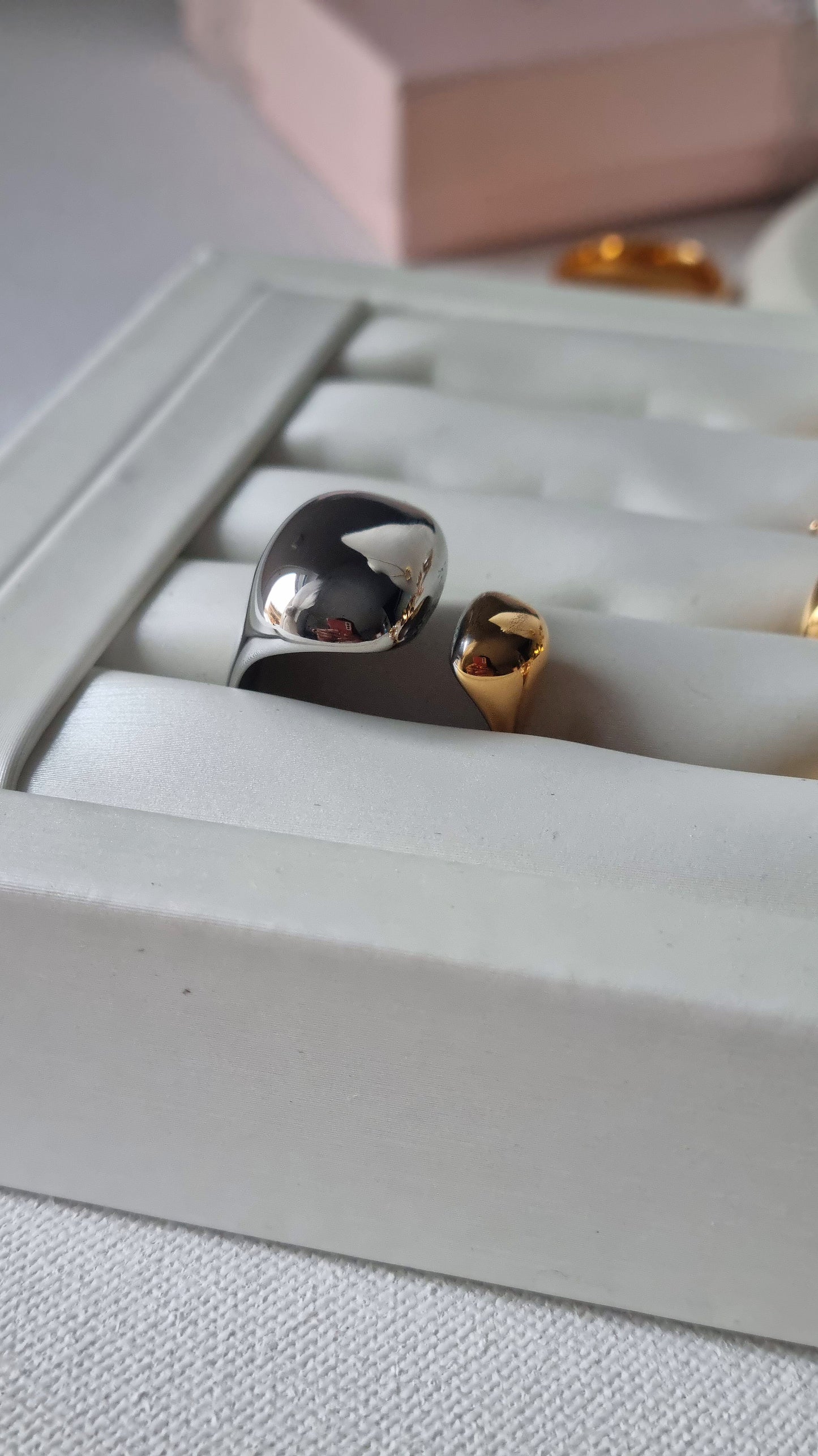 Gewölbter/ Kuppel Ring TANGO