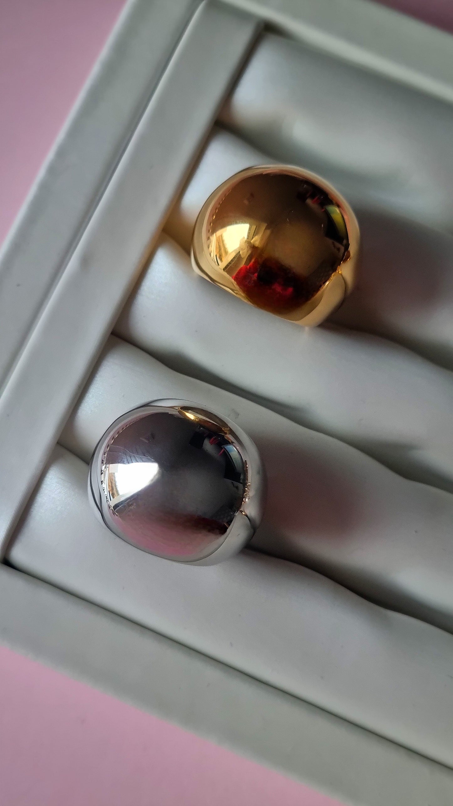 Gewölbter/ Kuppel Ring DOMO