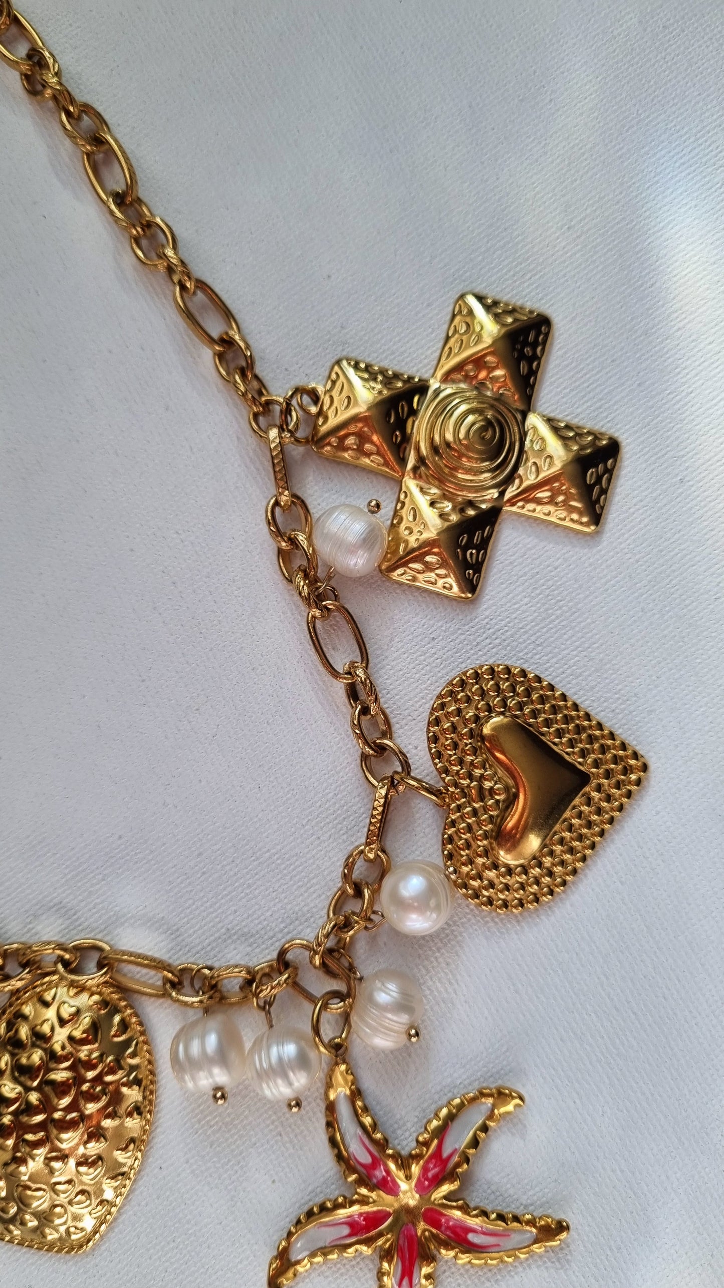 maximalistischem Boho-Chic. Halskette  CARIBE