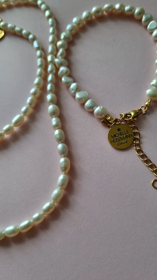 Klassisches Armband aus barocken Perlen ETERNA