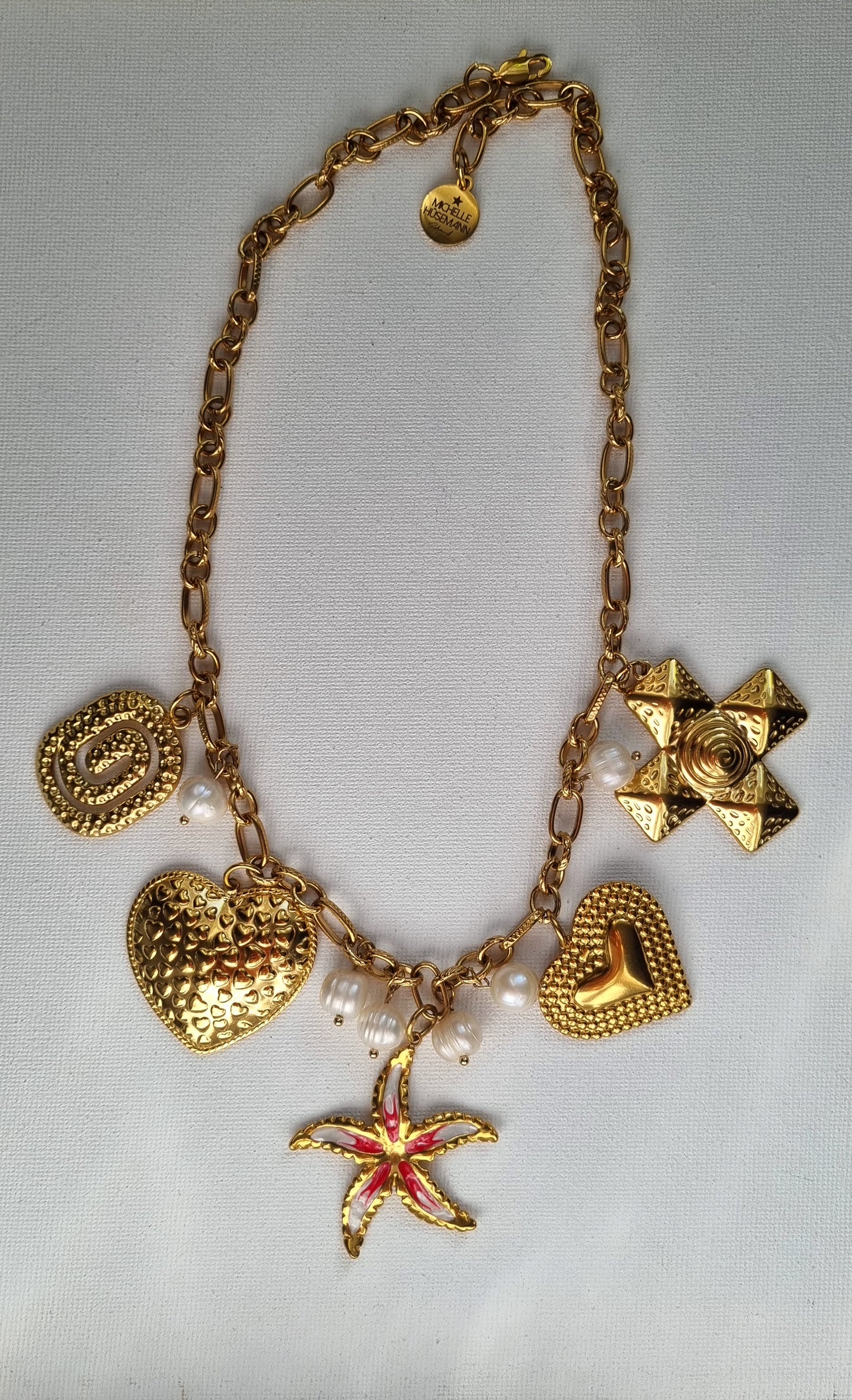 maximalistischem Boho-Chic. Halskette  CARIBE