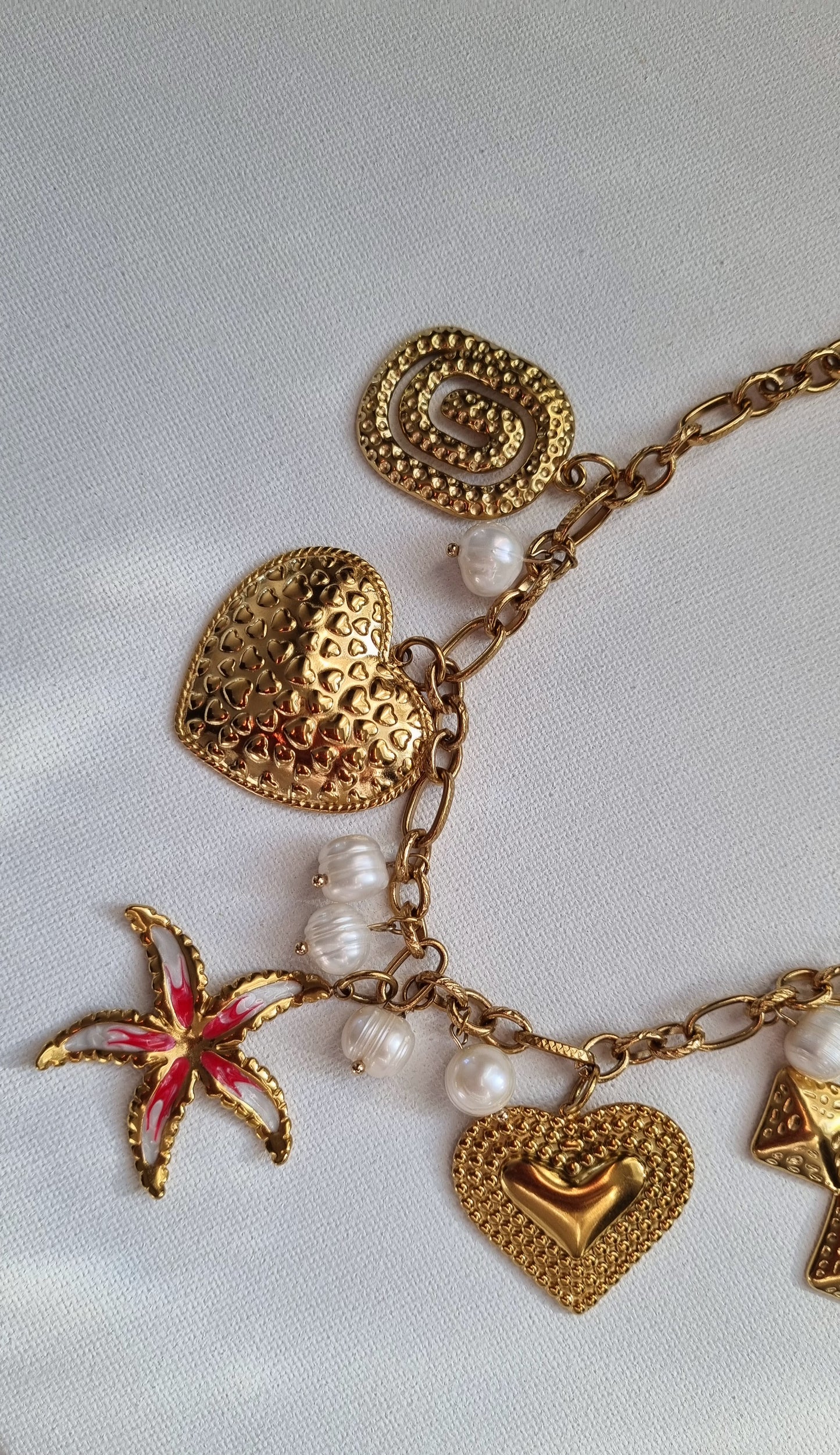 maximalistischem Boho-Chic. Halskette  CARIBE