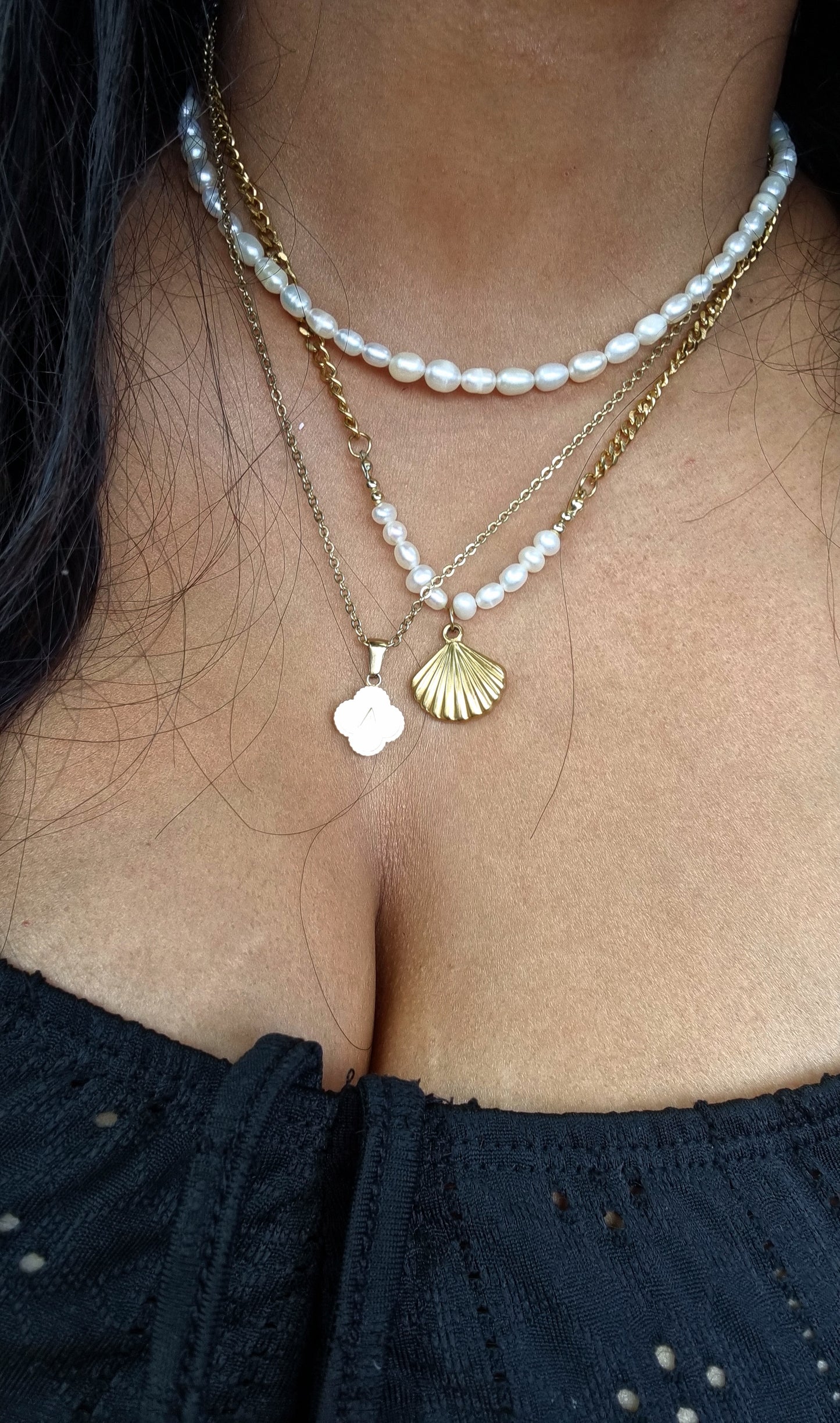 Wunderschöne klassische Perlenkette ETERNA